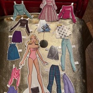 Mattel 2022 Paper Doll & clothes